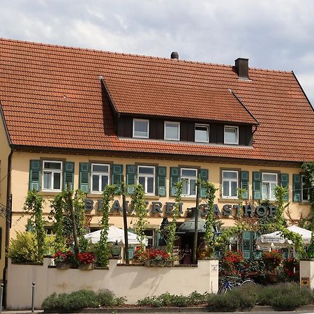 Brauereigasthof Dachsenfranz Zuzenhausen Dış mekan fotoğraf